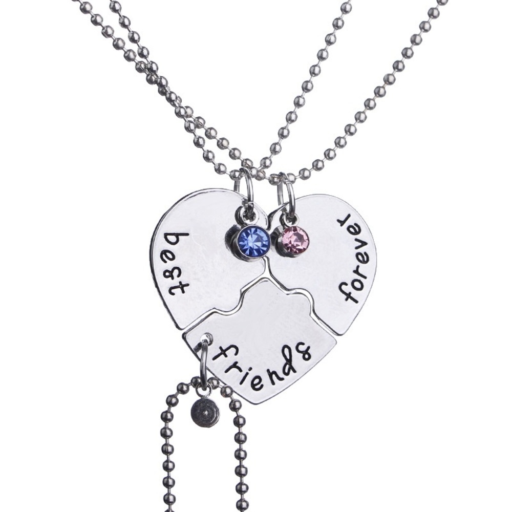 3 pcs / friendship necklace  for real friends